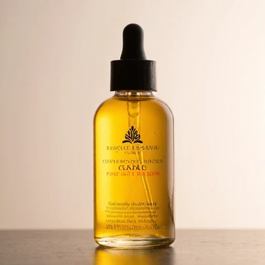 Premium hydrating facial serum with natural botanical extracts