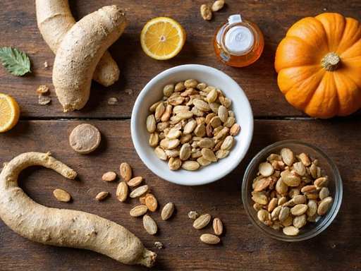 Natural ingredients in men's vitamin complex